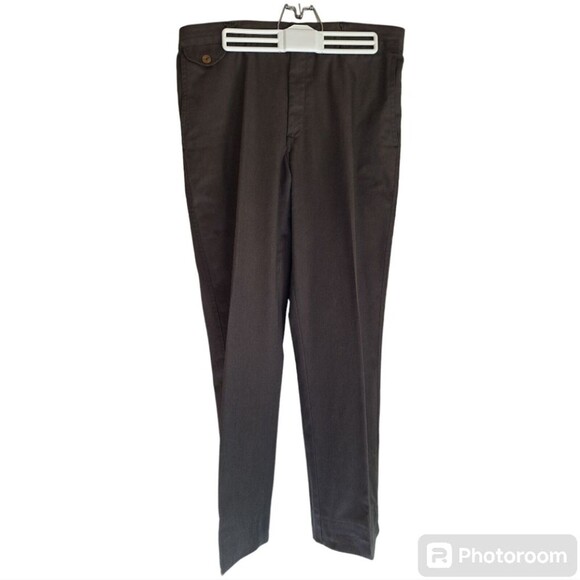 Other - Towncraft Men's Dark Gray Dress Wrinkle Free Slacks Size 34